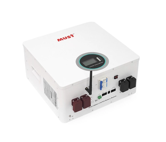 Акумуляторная батарея Must LiFePO4 LP16-24200 25.6V 200Ah, 5,12kWh, BMS100A@8S, CAN2.0/RS232/RS485, 6000 cycles, 450x442x227,44kg