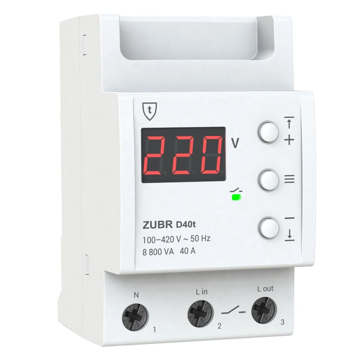 Реле напруги ZUBR D40t
