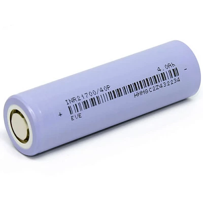 Аккумулятор EVE 40P 4000 mAh 21700 (Новые)