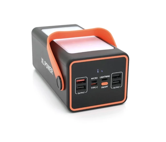 Павербанк ACL PW-52 70000mAh PD22.5W, 4xUSB + Type-C, ліхтарик