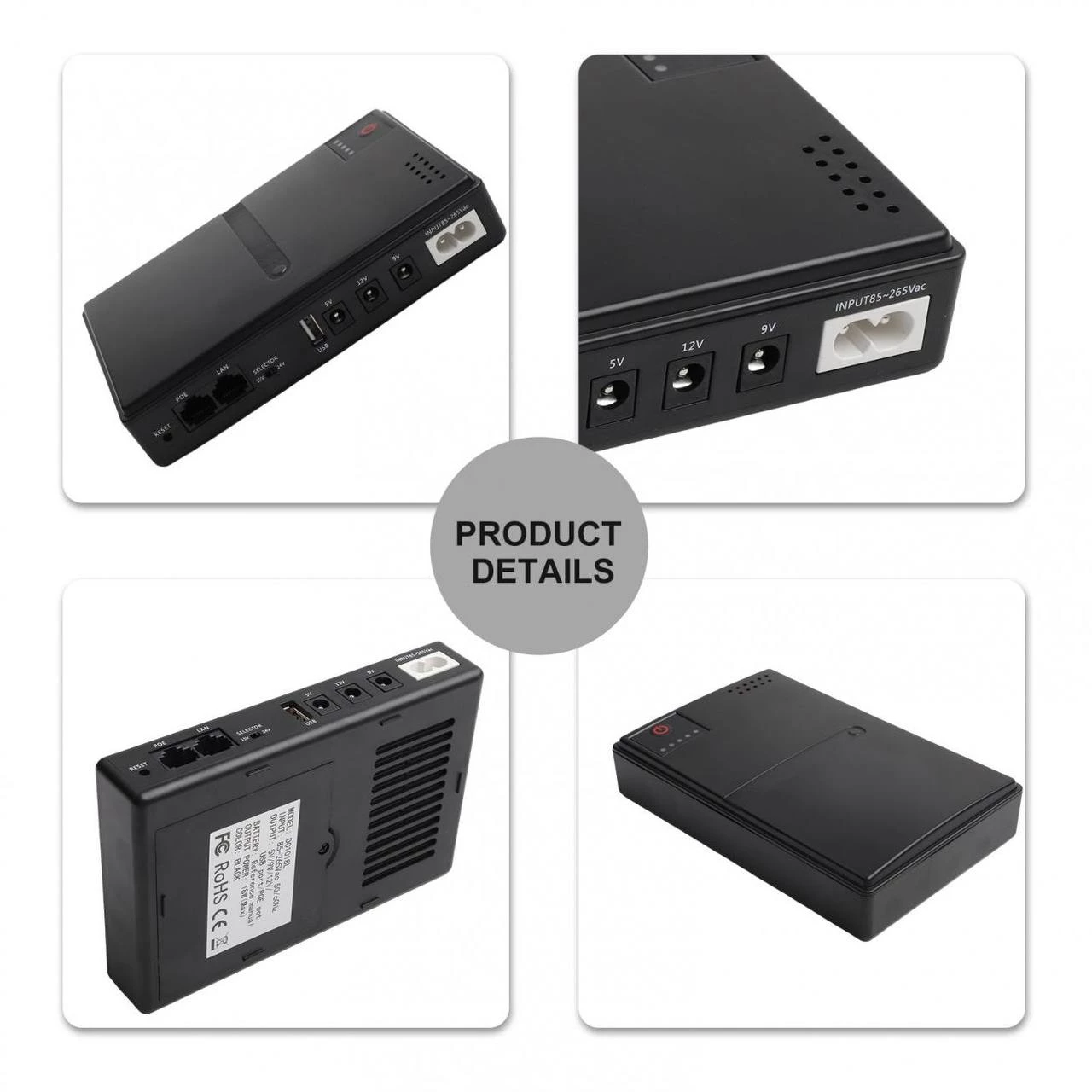 Безперебійник для Wi-Fi роутера 10400 mAh DC1018P