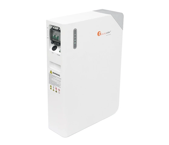 Акумулятор FelicityESS LiFePO4 FLB48100WG1-H (Heating) 51.2V 5.12kWh. BMS 100А, до 32 parallel, CAN/RS485, IP65. 650x450x174 мм. 48.5 кг.