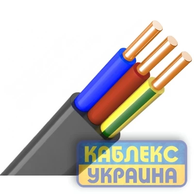 Кабель ВВГ нг LS П 3х1 Каблекс
