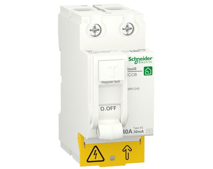 УЗО 40А 30мА 6kA тип A 2 полюса R9R61240 Resi9 Schneider Electric