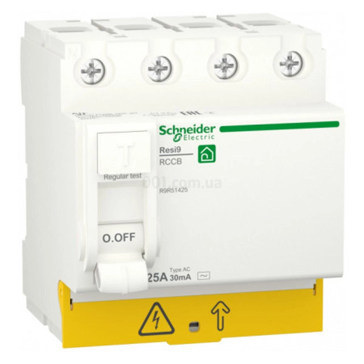 Schneider Resi9 4р C25 30мА УЗО