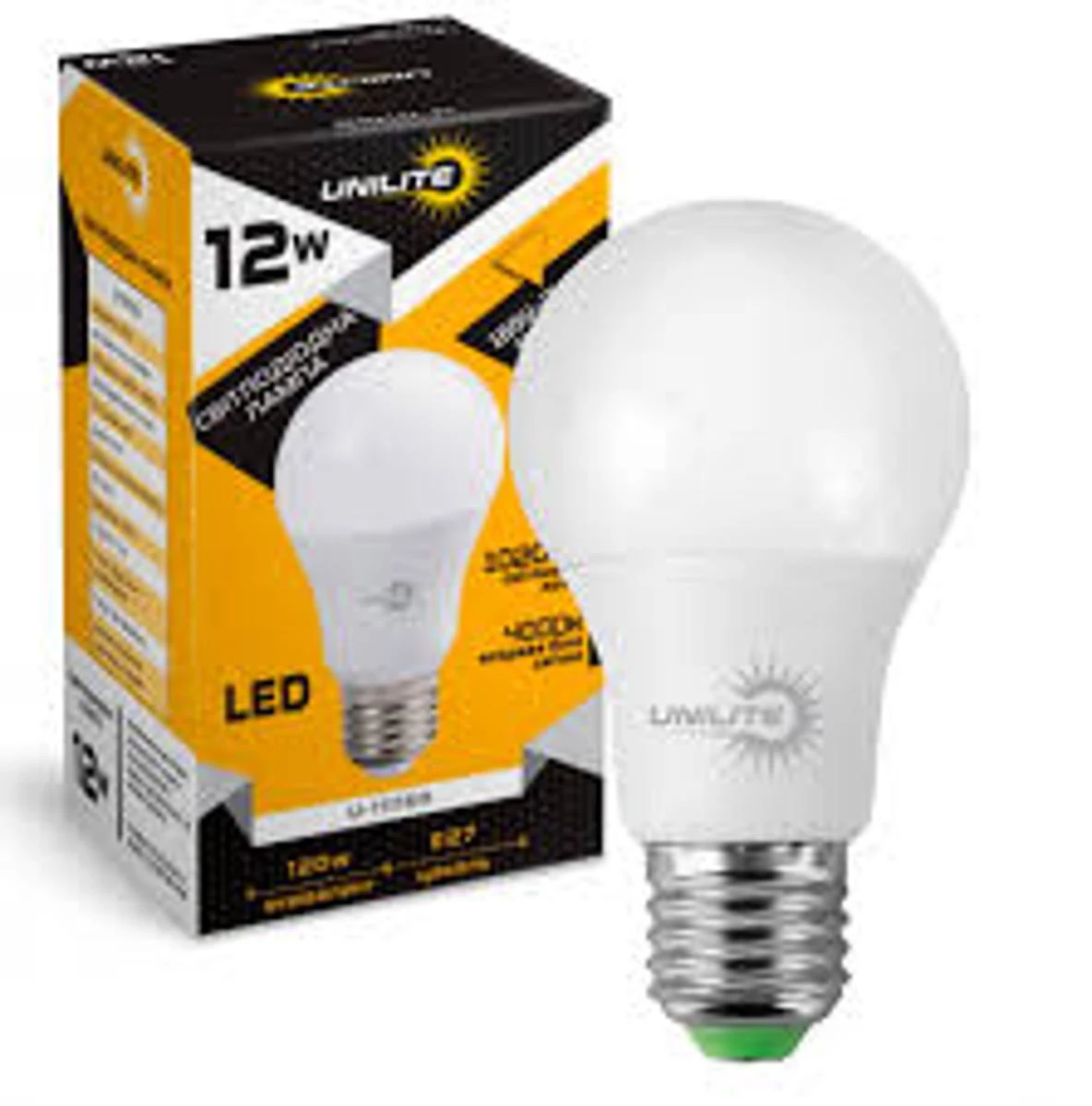 UNILITE Е27 12W 4000К