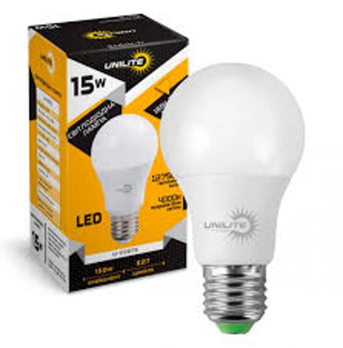 UNILITE Е27 15W 4000К